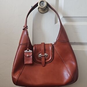 Dooney & Bourke Florentine Tan Leather Hobo Bag NWOT